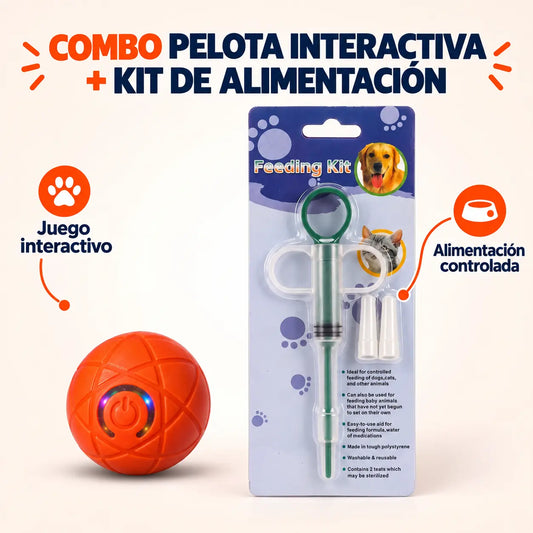 Aplicador Feeder + Pelota Bounce